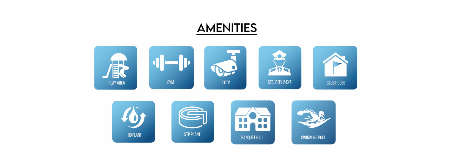 Amenities of Diora apartments