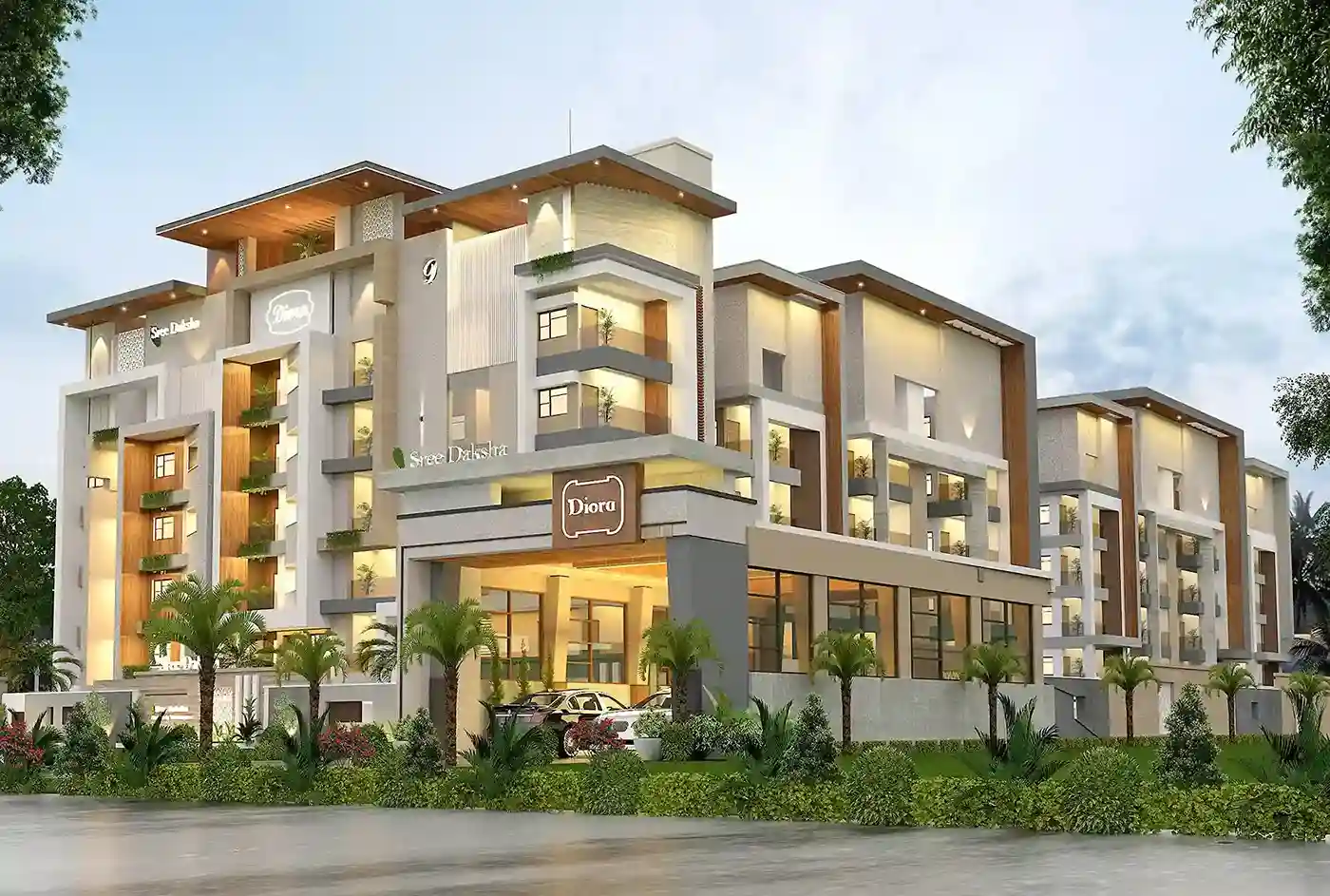 Apartment View of Diora