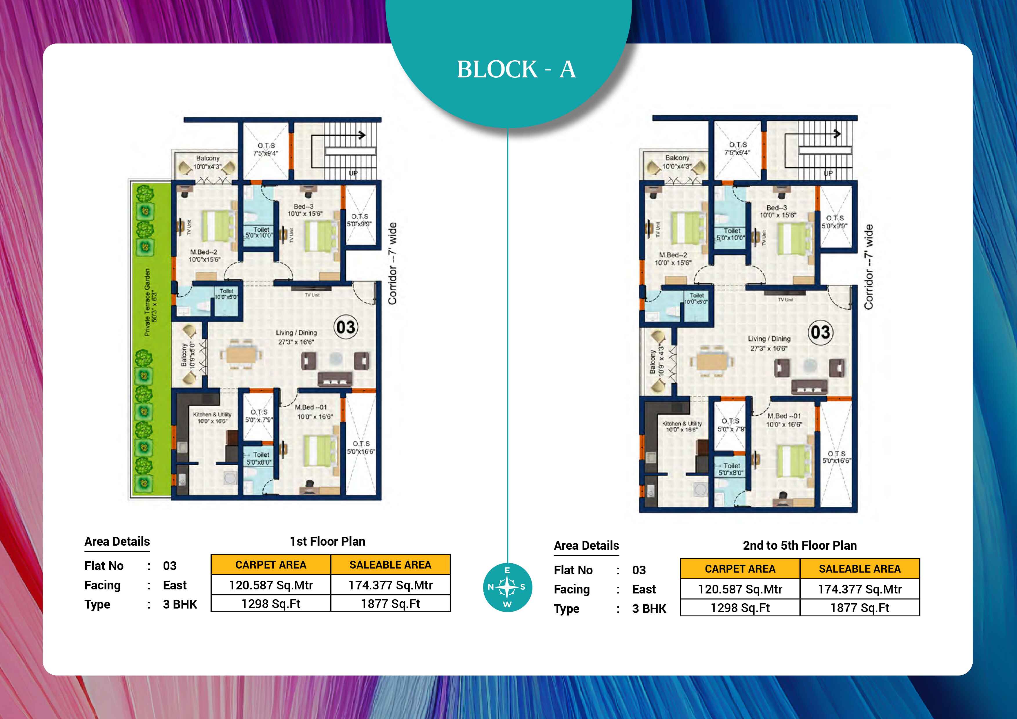 Ilaria Block A2 floor plan layout
