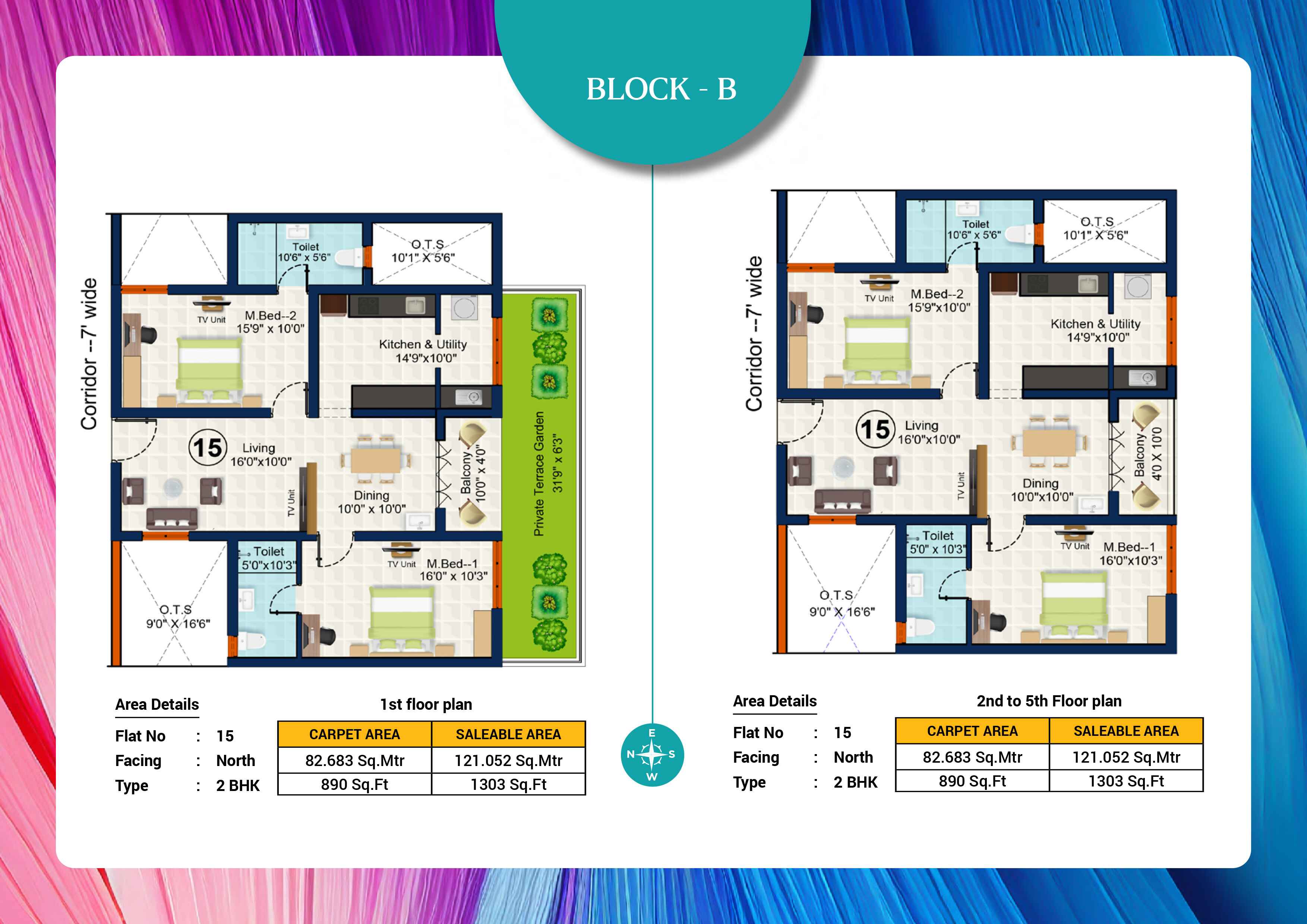 Ilaria Block B10 floor plan layout