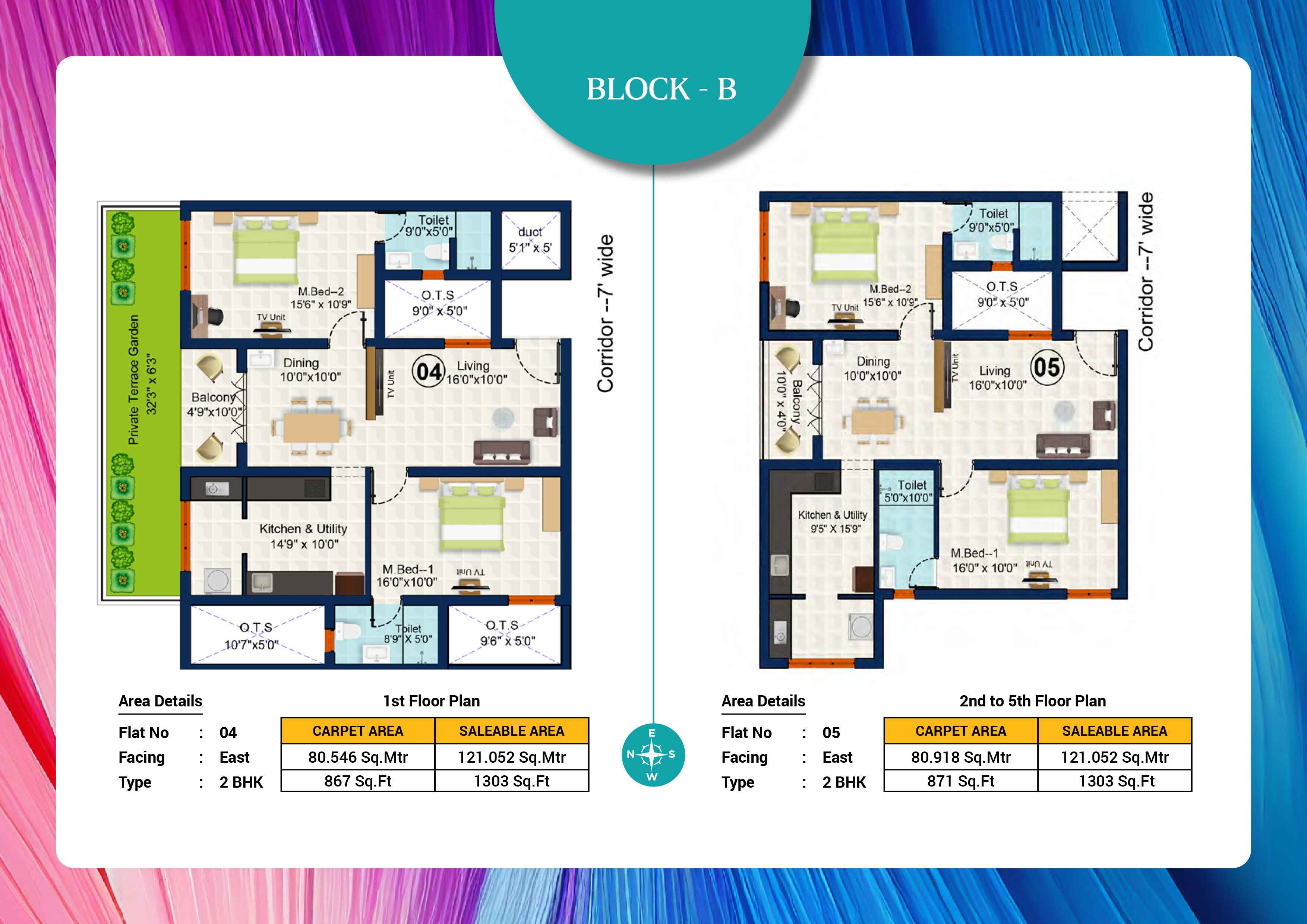 Ilaria Block B3 floor plan layout