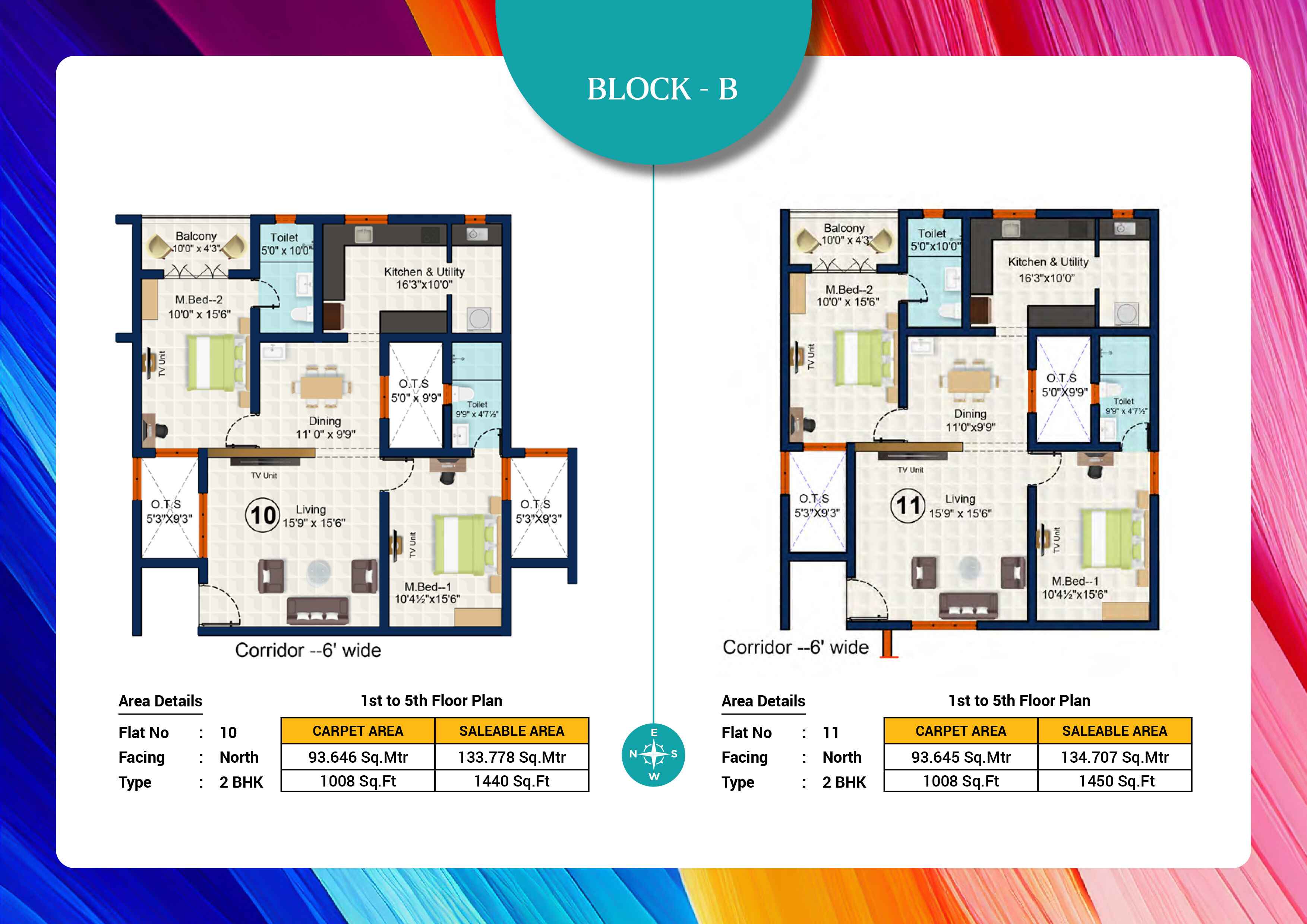 Ilaria Block B7 floor plan layout
