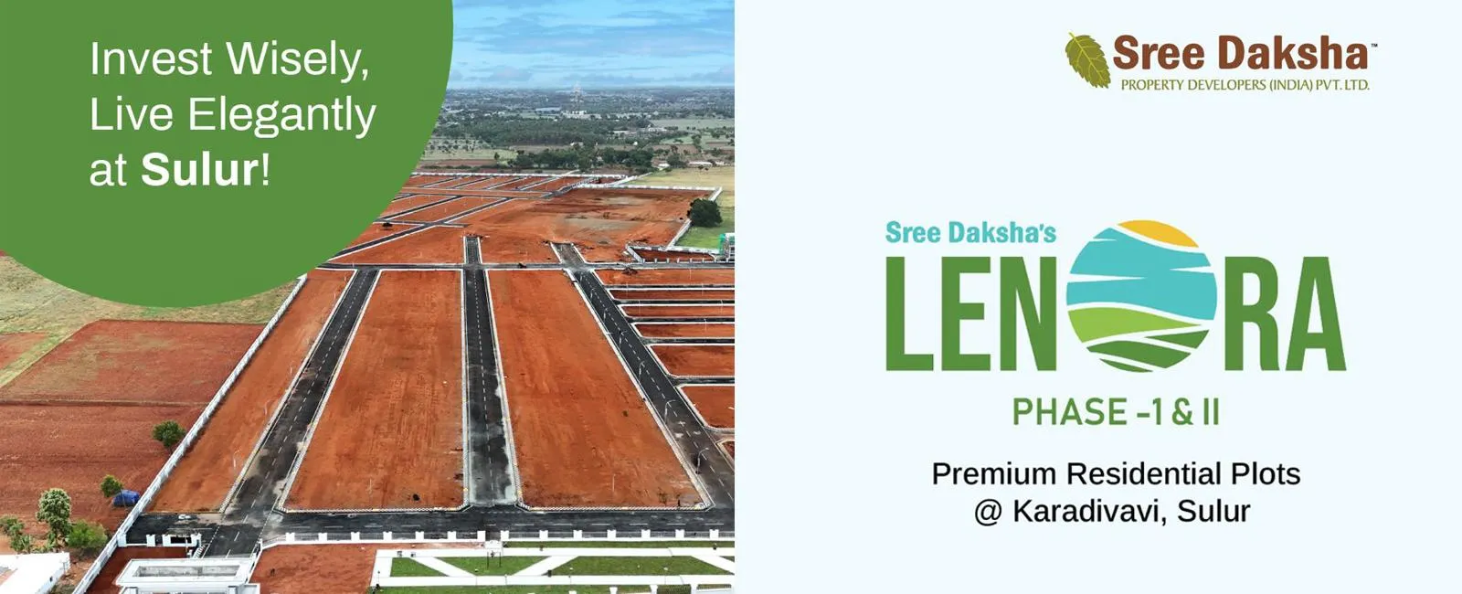 Banner of Lenora residential plots in sulur