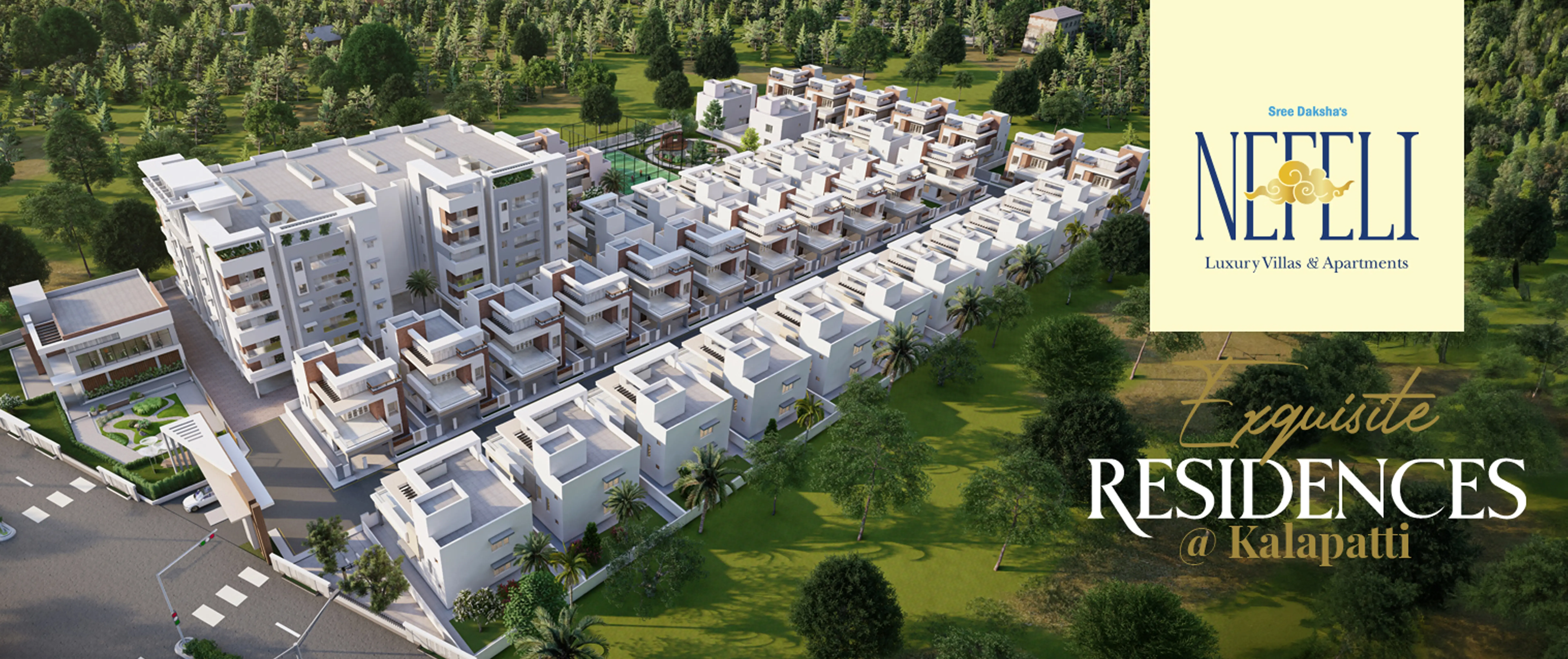 Sree Daksha's Nefeli Villas & Apartments in Kalapatti