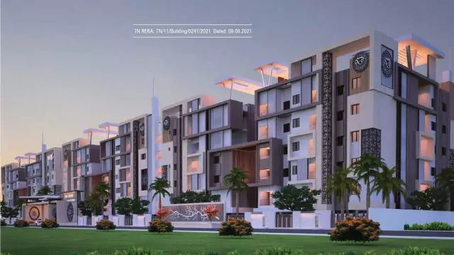 Sree Daksha Olivia project architecture view 2